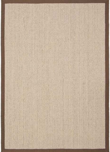 Rackhams Sisal & Wool Brown Rug – Flat-Weave - 160X230 cm - image 1
