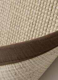 Rackhams Sisal & Wool Brown Rug – Flat-Weave - 160X230 cm - thumbnail 3