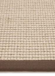 Rackhams Sisal & Wool Brown Rug – Flat-Weave - 160X230 cm - thumbnail 2