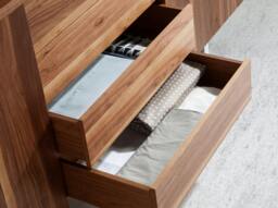 Rackhams Sideboard Walnut and Chromed Steel 3056 - thumbnail 5