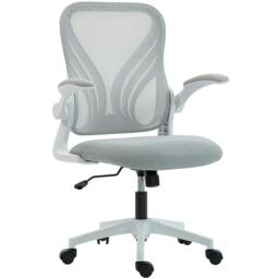Rackhams Mesh Office Chair, Computer Chair with Foldable Backrest, Grey - Yes - Office Chair - 73W x 62D x 101-111H cm - thumbnail 6