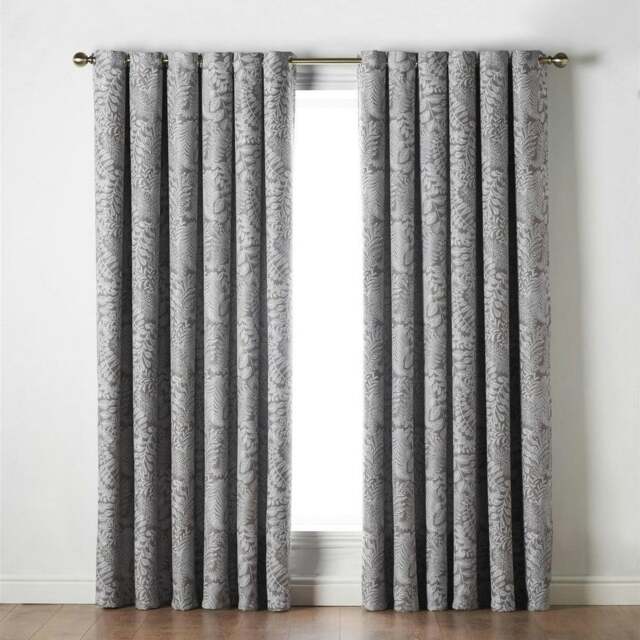 "Rackhams Ferndown Blackout Curtains Thermal Efficient Ring Top Header - Beige - 90 x 72""" - image 1