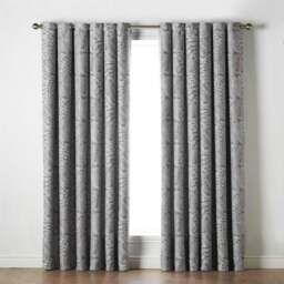 "Rackhams Ferndown Blackout Curtains Thermal Efficient Ring Top Header - Beige - 90 x 72""" - thumbnail 1