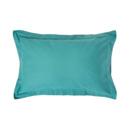 Rackhams Egyptian Cotton Oxford Pillowcase 200 TC, Standard Size - Teal - thumbnail 1