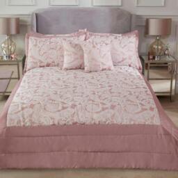 Rackhams Duchess Bedspread Blush - thumbnail 3