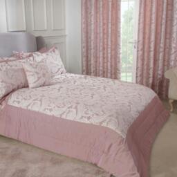Rackhams Duchess Bedspread Blush - thumbnail 5