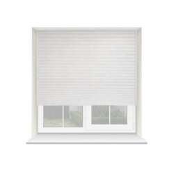 Rackhams White Temporary Self Adhesive Dimout Pleated Window Blind 200cm Drop - 115cm - thumbnail 2