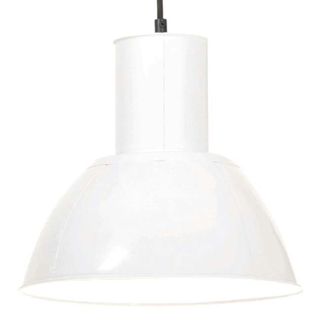 Rackhams Hanging Lamp 25 W White Round 28.5 cm E27 - image 1