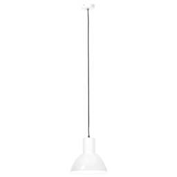 Rackhams Hanging Lamp 25 W White Round 28.5 cm E27 - thumbnail 4