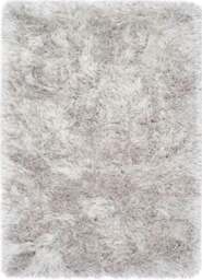 Rackhams Extravagance Silver Grey Shaggy Rug - 80X150 cm