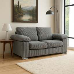 Rackhams Delta Full Jumbo Cord 2 Seater Sofa - Pink - thumbnail 2