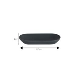 Rackhams Alto Grey Soap Dish - thumbnail 2