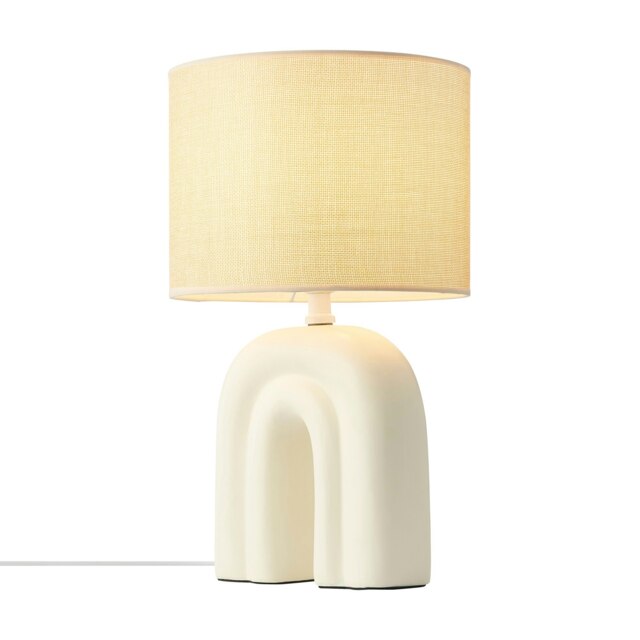 Rackhams Haze - Table lamp - Beige - Beige - Ceramic - 1 - image 1