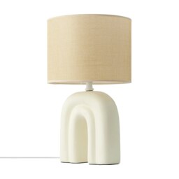 Rackhams Haze - Table lamp - Beige - Beige - Ceramic - 1 - thumbnail 4