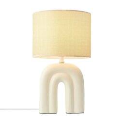 Rackhams Haze - Table lamp - Beige - Beige - Ceramic - 1 - thumbnail 3