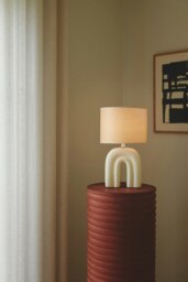 Rackhams Haze - Table lamp - Beige - Beige - Ceramic - 1 - thumbnail 6