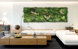 Rackhams Combo of 3 Gala Premium Artificial Plants Green Wall Panels 1m x 1m - thumbnail 2