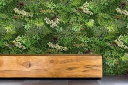 Rackhams Combo of 3 Gala Premium Artificial Plants Green Wall Panels 1m x 1m - thumbnail 6