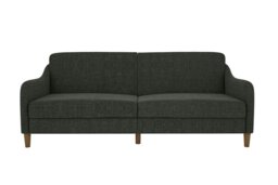 Rackhams Jasper coil 3-seater Sofa Bed in grey fabric - Grey - thumbnail 5