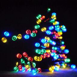 Rackhams Multicolour LED Outdoor String Fairy Lights with Timer and 8 Modes, Green Cable Sizes 100 to 2000 - 200314G - 8 - String lights - thumbnail 5