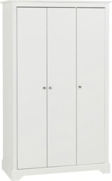 Rackhams Stratford 3 Door Triple Wardrobe - White