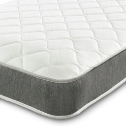 Rackhams Sirocco Airflow Hybrid Mattress - 18cm Deep, Spring & Memory Fibre Support - White - 1 - 4ft Small Double Mattress (120cm x 190cm) - thumbnail 5