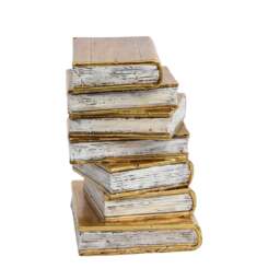 Rackhams Antique Gold Book Theme Bookends - thumbnail 6