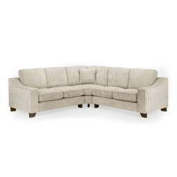 Rackhams Nebraska Beige 5 Seater Corner Sofa Full Back - thumbnail 2