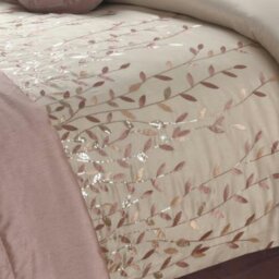 Rackhams Marie Pink Duvet Cover Set - King - thumbnail 3