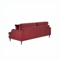 Rackhams Ismail Two Seater Sofa, Loveseat, Velvet - Teal - thumbnail 6
