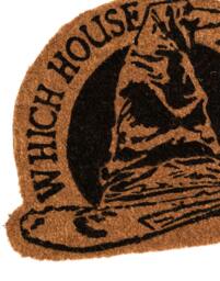 Rackhams Harry Potter Unisex Brown Sorting Hat Coir Door Mat (One Size) - thumbnail 2