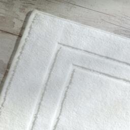 Rackhams White Egyptian Cotton Bath Mat 10 Pack - thumbnail 2