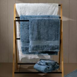 Rackhams White Egyptian Cotton Bath Sheet - Single - Jumbo Bath Sheet