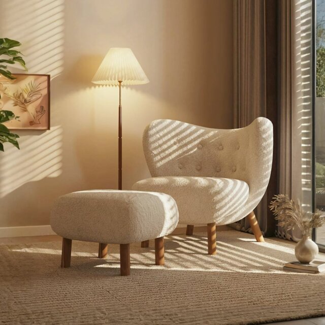 Rackhams SweetHome Winni Armchair, Boucle - No ottoman - image 1