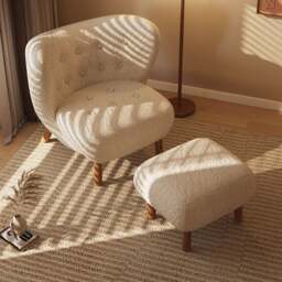 Rackhams SweetHome Winni Armchair, Boucle - No ottoman - thumbnail 2