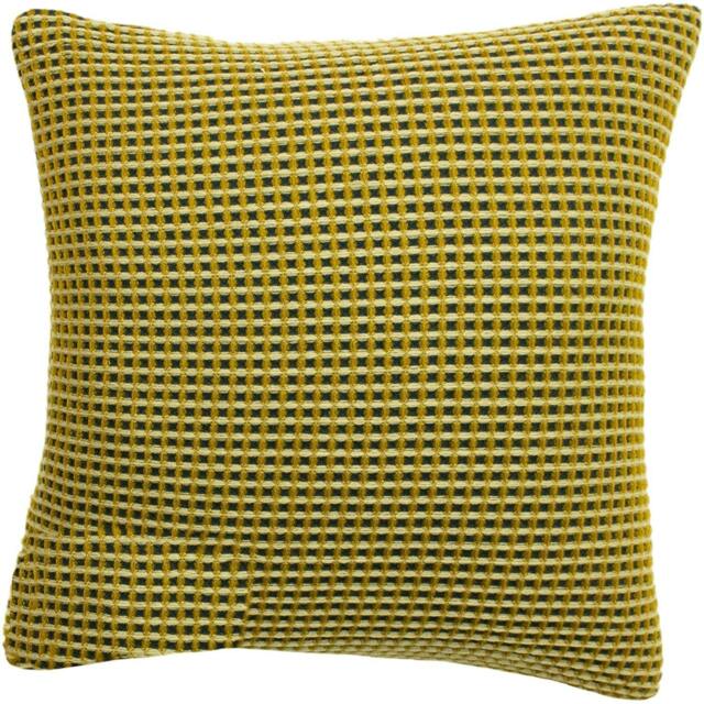 Rackhams Rowan Cushion Cover - Ochre Yellow - One Size - Ochre Yellow - 100% Acrylic - image 1
