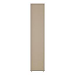 Rackhams Alice Springs Tall Narrow Bathroom Storage Cabinet with 2 Doors Push-to-Open & 1 Drawer Push-to-Open in Taupe - H 191.9 X  W 39.8 X  D 34.9cm - Taupe - 1 - thumbnail 5