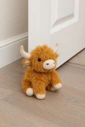 Rackhams Highland Cow Soft Fleece Door Stop - thumbnail 3