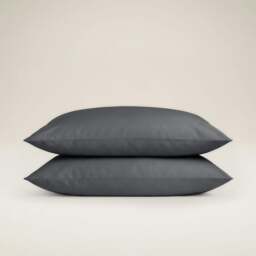 Rackhams Sateen Pillowcase Pair - Beige - King 50x90 cm - thumbnail 5