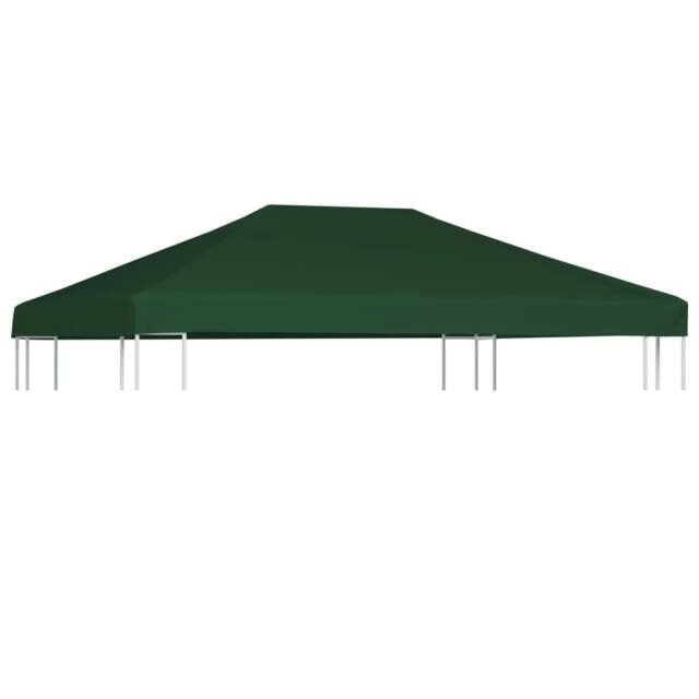 Rackhams Gazebo Top Cover 310 g/må_ 4x3 m Green - image 1