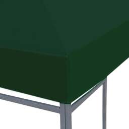 Rackhams Gazebo Top Cover 310 g/må_ 4x3 m Green - thumbnail 3