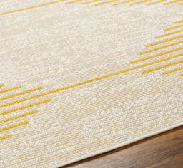 Rackhams Eagean-Global Yellow Ivory Off-White In- & Outdoor Rug - 130 x 180 cm - thumbnail 3