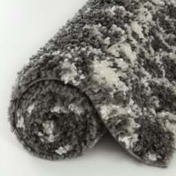Rackhams Moroccan Dark Grey Shaggy Rug - 1040 - 80X300 cm - thumbnail 5