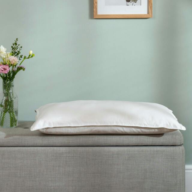 Rackhams Silk Pillows - Medium/Firm - Standard - Single - image 1
