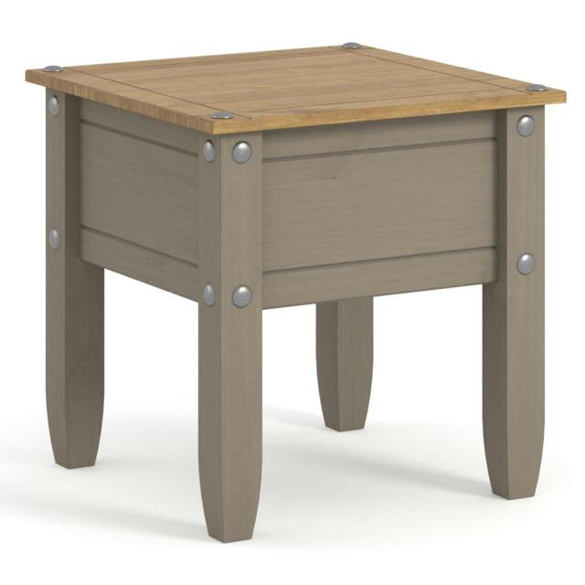 Rackhams Corona Lamp Table - Grey - image 1