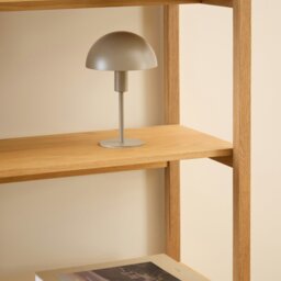 Rackhams Ludza Rectangular Bookcase With 6 Shelves in Oak - Brown - Wood - 1 - thumbnail 5