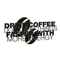 Rackhams Coffee for More Energy Metal Art Wall Home Decorative Ornament, Black - Metal - Black - thumbnail 6