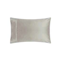 Rackhams 200 Thread Count Egyptian Cotton Housewife Pillowcases (Pair) - Oyster - One Size - Oyster - 100% Egyptian Cotton - thumbnail 4