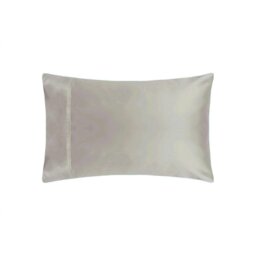 Rackhams 200 Thread Count Egyptian Cotton Housewife Pillowcases (Pair) - Oyster - One Size - Oyster - 100% Egyptian Cotton - thumbnail 2