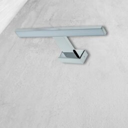 Rackhams Shine Chrome LED 7W Wall Lamp Stylish Polished Chrome Light With IP44 Rating Perfect For Mounting Above A Bathroom Mirror - thumbnail 6
